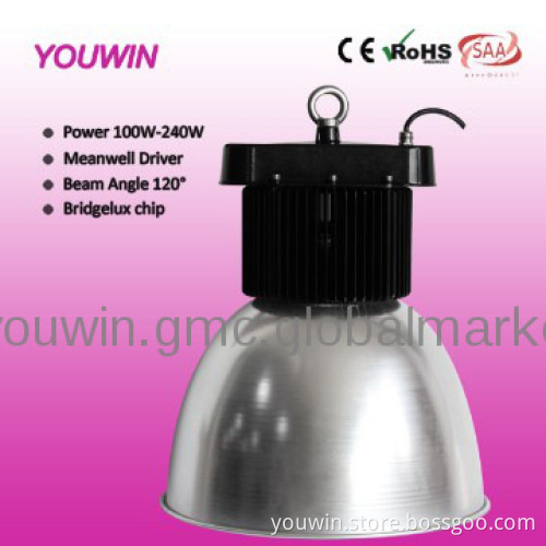 High brightness 5 years warranty 200w LED philips high bay light